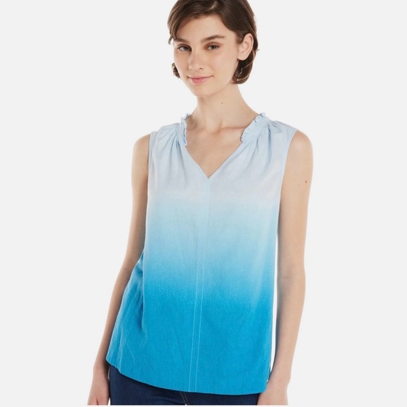 Time and Tru Tops - Time and Tru Ombre Sleeveless Blouse